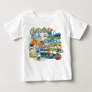 T-shirt Pour Bébé California Dreaming