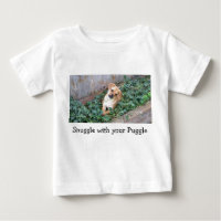 Câlin avec votre T-shirt de bébé de Puggle