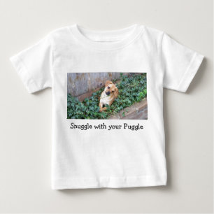 T-shirt Pour Bébé Câlin avec votre T-shirt de bébé de Puggle