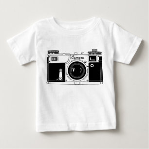 T-shirt Pour Bébé Caméra classique
