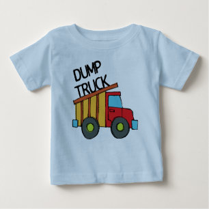 T-shirt Pour Bébé Camion à benne basculante
