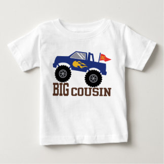 T-shirt Pour Bébé Camion Big Cousin Monster
