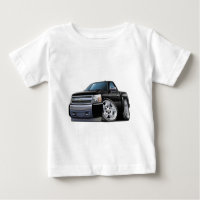 Camion noir de Chevy Silverado