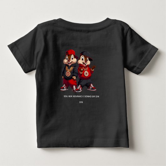T-shirt Pour Bébé camiseta criança (Dos)