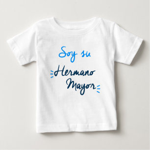 T-shirt Pour Bébé Camiseta niño Hermano Mayor