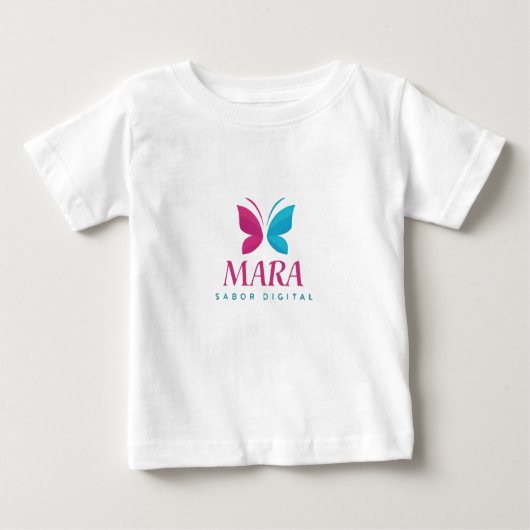 T-shirt Pour Bébé Camisetas: Diseño Digital Mara (Devant)