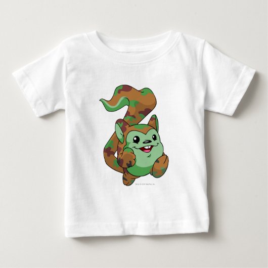 T-shirt Pour Bébé Camouflage de Meerca (Devant)