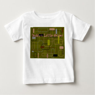 T-shirt Pour Bébé Camouflage moderne du milieu du siècle