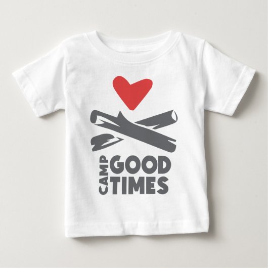 T-shirt Pour Bébé Camp Goodtimes (Devant)
