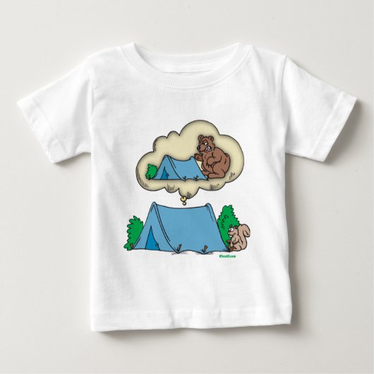 T-shirt Pour Bébé CAMP-imagine (Devant)