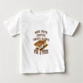 T-shirt Pour Bébé Camp Smores (Devant)