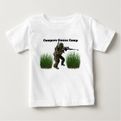 T-shirt Pour Bébé Campeurs allant camper (Devant)