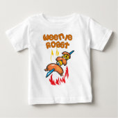 T-shirt Pour Bébé Camping amusant (Devant)