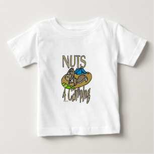 T-shirt Pour Bébé Camping Nuts 4