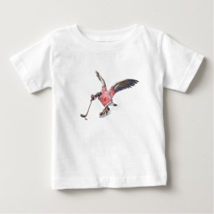 T-shirt Pour Bébé Canada Goose Jouer au hockey