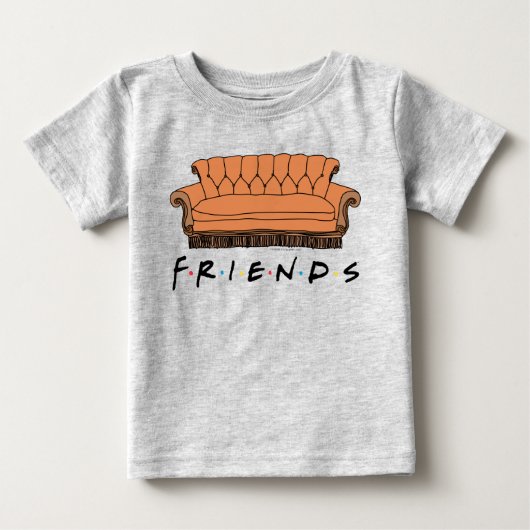 T-shirt Pour Bébé Canapé FRIENDS™ (Devant)