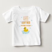 T-shirt Pour Bébé Canard 1er anniversaire (Devant)