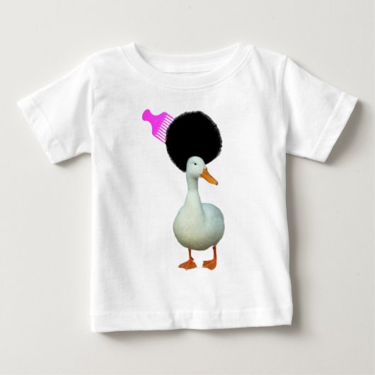 T-shirt Pour Bébé Canard d'Afro (Devant)