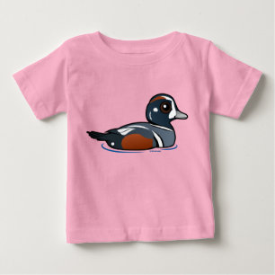 T-shirt Pour Bébé Canard de harlequin de Birdorable