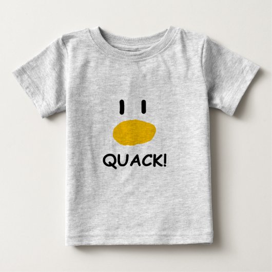T-shirt Pour Bébé canard kawaii (Devant)