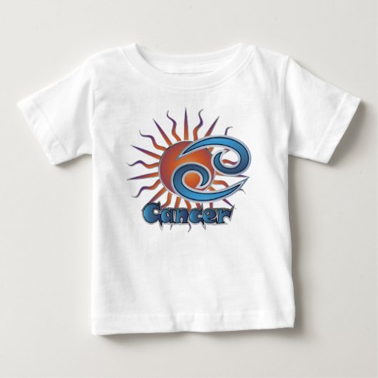 T-shirt Pour Bébé Cancer (Devant)