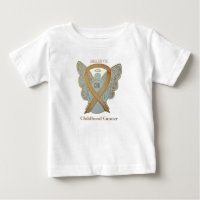 Cancer de l'enfance Gold Sensibilisation Ruban Ang