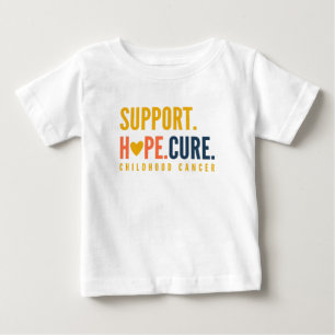 T-shirt Pour Bébé cancer de l'enfance soutien espoir guérison Baby T