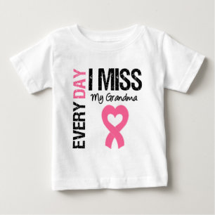 T-shirt Pour Bébé Cancer du sein Tous Les Jours Ma Grand-Mère Me Ma