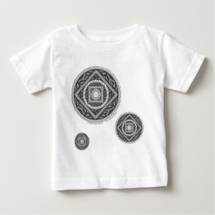 T-shirt Pour Bébé Cancer Mandala Chemise lumière enfant et bébé