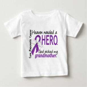 T-shirt Pour Bébé Cancer pancréatique de grand-mère nécessaire de