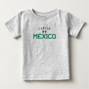 T-shirt Pour Bébé Cancún México (Cancun Mexique) en état de troub