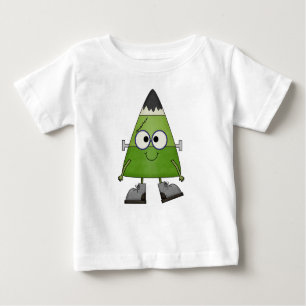 T-shirt Pour Bébé Candy Corn Frankenstein Halloween