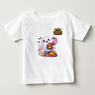 T-shirt Pour Bébé Candy Quest App 'Boo' Toddler