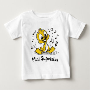 T-shirt Pour Bébé Caneton musical chantant joyeux dessin animé 🐥🎶