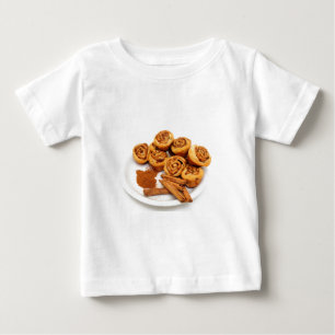T-shirt Pour Bébé Cannelle Rolls
