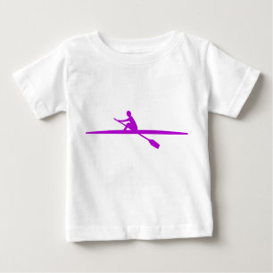 T-shirt Pour Bébé Canoë - Violet