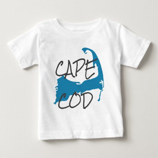 T-shirt Pour Bébé Cape Cod Massachusetts Toddler Shirt (Devant)