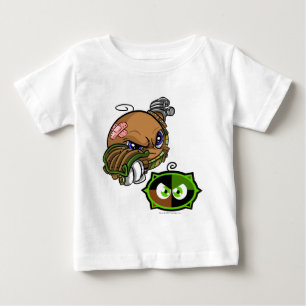 T-shirt Pour Bébé Capitaine 1 d'équipe de lac Kiko