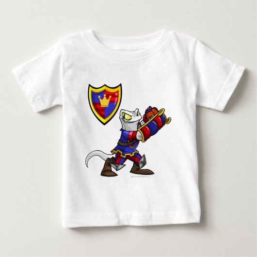 T-shirt Pour Bébé Capitaine 1 d'équipe de Meridell (Devant)