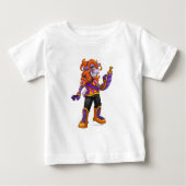 T-shirt Pour Bébé Capitaine 2 de l'équipe Kreludor (Devant)