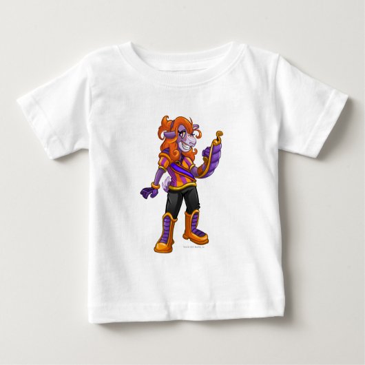 T-shirt Pour Bébé Capitaine 2 d'équipe de Kreludor (Devant)