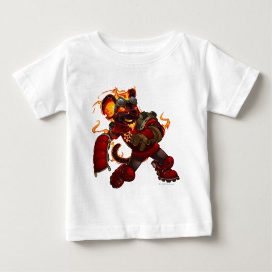 T-shirt Pour Bébé Capitaine 2 d'équipe de Moltara (Devant)