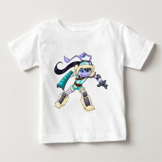 T-shirt Pour Bébé Capitaine 2 d'équipe de Mountatin de terreur (Devant)