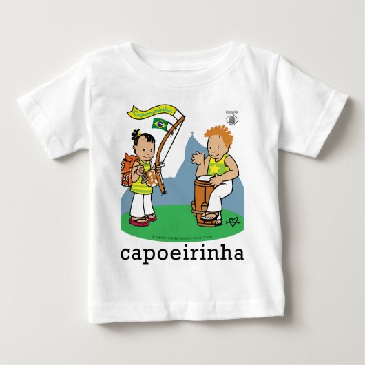 T-shirt Pour Bébé Capoeirinhas ! (Devant)