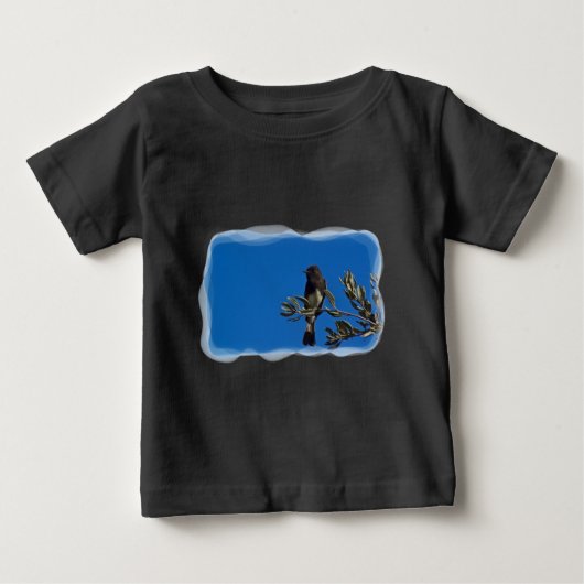 T-shirt Pour Bébé Capteur de vol (Devant)