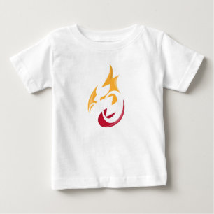 T-shirt Pour Bébé Carburez votre feu. motivation cycliste