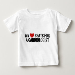 T-shirt Pour Bébé Cardiologue