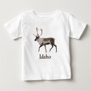 T-shirt Pour Bébé Caribou des bois