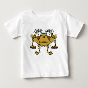 T-shirt Pour Bébé Caricature drôle de monstre de robots