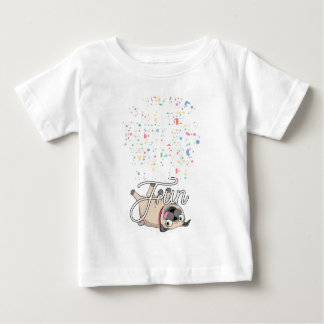 T-shirt Pour Bébé Carlin adorable et idiot